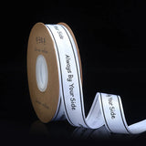 50 Yards English Lettering Flower Ribbon Cake Baking Decoration Ribbon