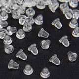 Silicone Earring Clasp Ear Nut Plugging Back Earstud Findings Accessories