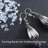 Transparent Silicone Earring Clasp Styles Ear Nut Plugging Earring Back
