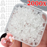 Transparent Silicone Earring Clasp Styles Ear Nut Plugging Earring Back