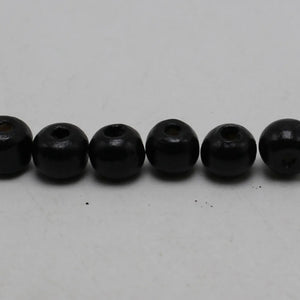 500 8mm Round Wooden Beads