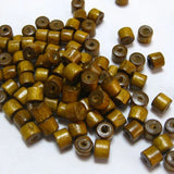 500 Coffee 7X6mm Wood Beads~Wooden Column Heishi