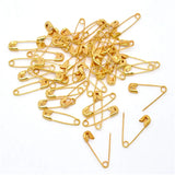 500 Safety Brooch Pins Findings Zinc Alloy Brooches 19mmx5mm