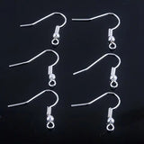 500 Pcs Silver Plated Ear Wire Hooks for Dangling Earring