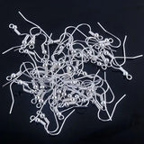 500 Pcs Silver Plated Ear Wire Hooks for Dangling Earring