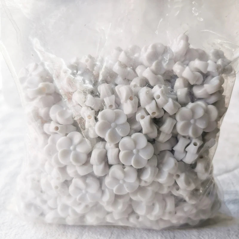 500g 15mm 5mm DIY Acrylic Candy Flowers Loose Beads