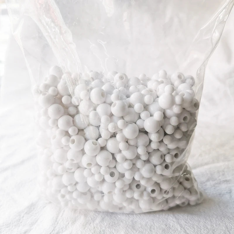 500g 505pcs 15mm Acrylic Candy Mouse Beads DIY Jewelry Making Accessories