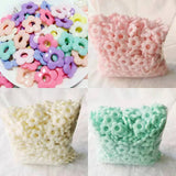 550pcs 20mm Acrylic Candy Flower Beads for Jewelry Making