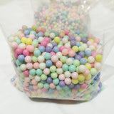500g 6mm-10mm Candy Acrylic Round Ball Beads DIY Jewelry Making Accessories