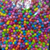 500g 6mm-10mm Candy Acrylic Round Ball Beads DIY Jewelry Making Accessories