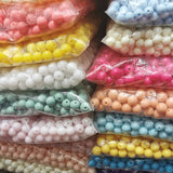 500g 6-20mm Acrylic Candy Round Loose Spacer Beads for Jewelry Making