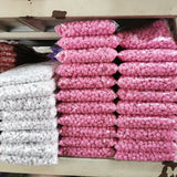 500g 1100pcs 12mm DIY Acrylic Candy Flower Beads for Jewelry Making