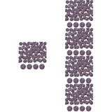 500 pcs Flatback Glitter Rhinestones for DIY Craft Making