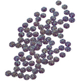 500 pcs Flatback Glitter Rhinestones for DIY Craft Making