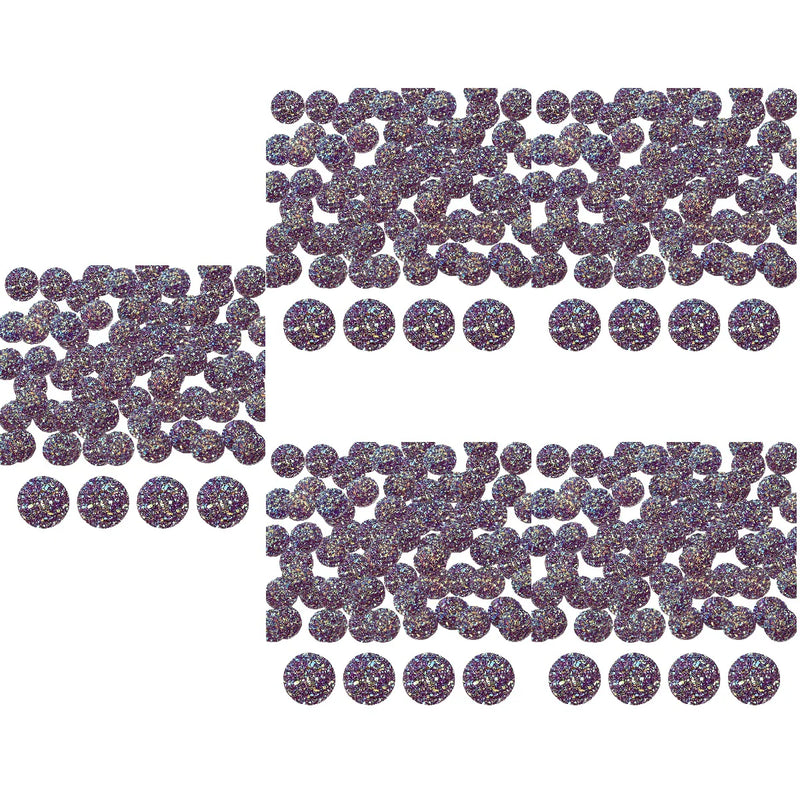 500 pcs Flatback Glitter Rhinestones for DIY Craft Making