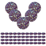 500 pcs Flatback Glitter Rhinestones for DIY Craft Making