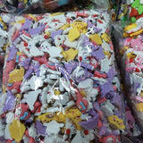 500Pcs DIY Resin Cartoon Animal Cabochon for Jewelry Making