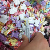500Pcs DIY Resin Cartoon Animal Cabochon for Jewelry Making