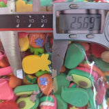500 Resin Korea Candy Flowers Watermelon Sticker Hairpin for Jewelry Making