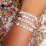 5000Pcs Bracelet Making Kit Seed Beads Alphabet Letter and Heart Shape Beads