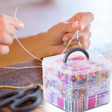 5000Pcs Beads Tool Set Storage Case Jewelry Making