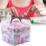 5000Pcs Beads Tool Set Storage Case Jewelry Making