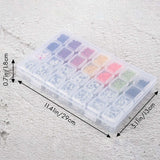 5000Pcs A-Z Letter Glass Rice Beads DIY Bracelet Material Crystal Thread Jewelry