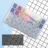 5000Pcs A-Z Letter Glass Rice Beads DIY Bracelet Material Crystal Thread Jewelry