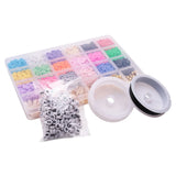 5000 Clay Heishi Beads for Jewelry Making Kit