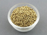 5000pcs Raw Brass 2.0-2.5 MM Round Tiny Spacer Beads