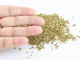 5000pcs Raw Brass 2.0-2.5 MM Round Tiny Spacer Beads