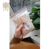 7-9mm No Hole Natural Freshwater Pearl Beads 500G/100G/Bag