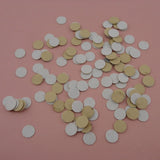 500PCS Adhesive Round Felt Pads for Flower Brooches - Non-Woven Circles Patches