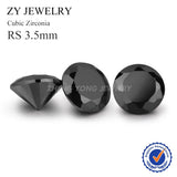 500PCS Round CZ Stone for Jewelry Making