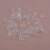 500PCS 6mm*7.0mm Clear Plastic Pendant Hook Tool for Accessories Charms DIY