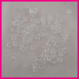 500PCS 6mm*7.0mm Clear Plastic Pendant Hook Tool for Accessories Charms DIY