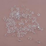 500PCS 6mm*7.0mm Clear Plastic Pendant Hook Tool for Accessories Charms DIY