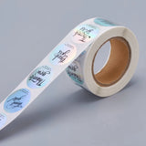 500PCS Rainbow Laser Thank You Sticker for Mother's Birthday