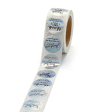 500PCS Rainbow Thank You Sticker for Mother's Birthday with 4 Patterns 25mm