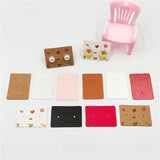 500Pcs Jewelry Cards Earring Displays Paper With Love Ear Stud/Eardrop Cards