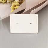 500Pcs Jewelry Cards Earring Displays Paper With Love Ear Stud/Eardrop Cards
