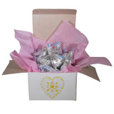500Pcs Candy Package Heart-Shaped Bronzing Sticker Love Decorative Sticker