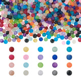 500Pcs 4mm Mixed Frosted Glass Beads DIY Jewelry Making Bracelet Necklace
