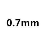 500Pcs AAAAA 0.7~5mm CZ Round Shape Cut Cubic Zircon Stone Loose Gems Beads