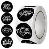 500pcs Kraft Paper Christmas Gilding Stickers