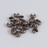 500Pcs/Lot Crimp Covers End Beads DIY Jewelry Making Findings