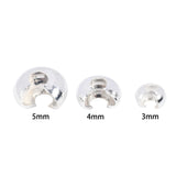 500Pcs/Lot Crimp Covers End Beads DIY Jewelry Making Findings
