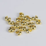500Pcs/Lot Crimp Covers End Beads DIY Jewelry Making Findings