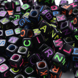 500Pcs Acrylic Letter Beads Spacer Beads for DIY Jewelry Making