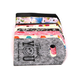 500 Pcs 9x15cm Plastic Gift Bags with Handles for Jewelry